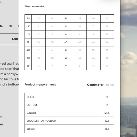 Toteme Embroidered Scarf Coat in Black, Size EU 36 / US 4 - Picture 7 of 8